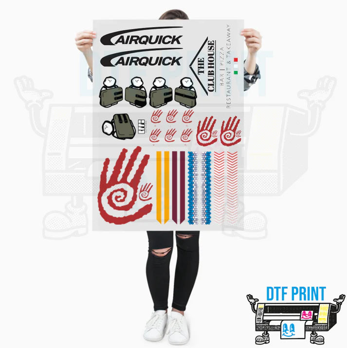 Gang Sheet DTF Print Transfers from dtf-print